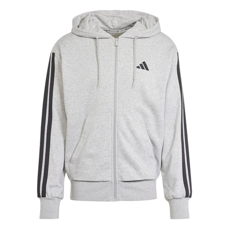 Essentials 3 - Stripes French Terry Full - Zip Hoodie - Runner