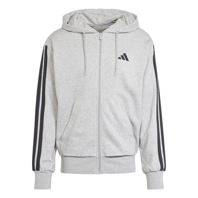 Essentials 3 - Stripes French Terry Full - Zip Hoodie - Runner