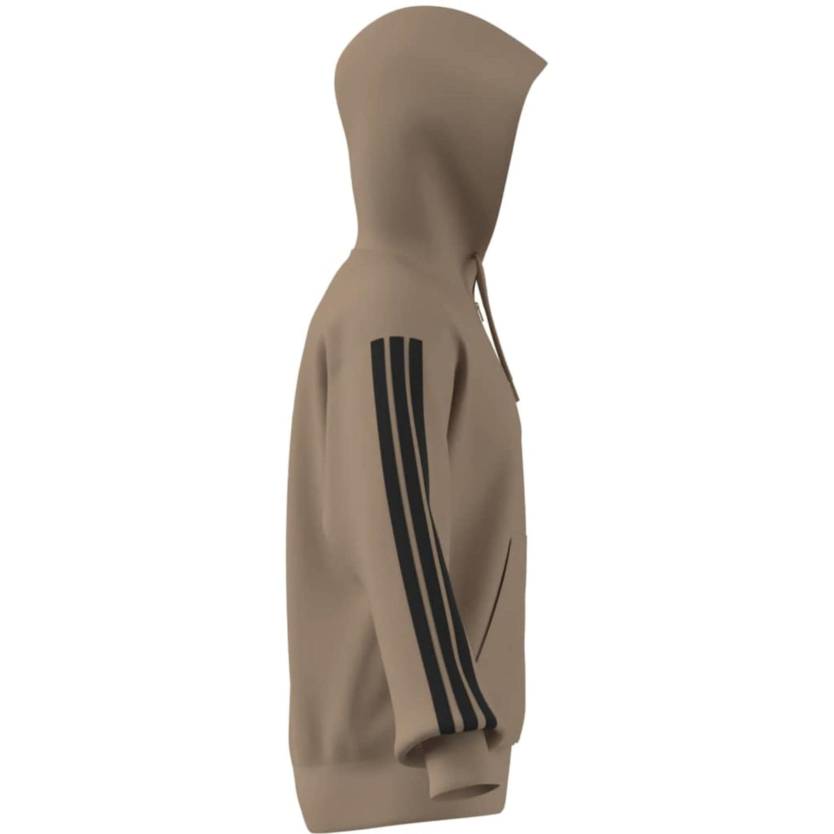 Essentials 3 - Stripes French Terry Full - Zip Hoodie - Runner