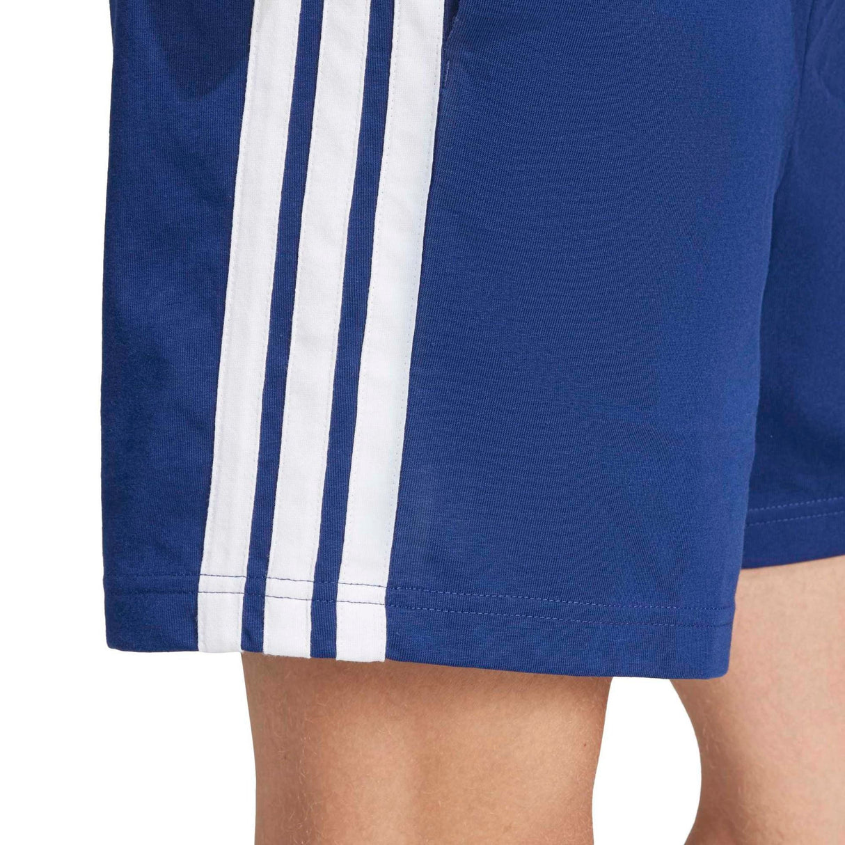 Essentials 3 - Stripes Single Jersey Shorts 7 - Inch - Runner
