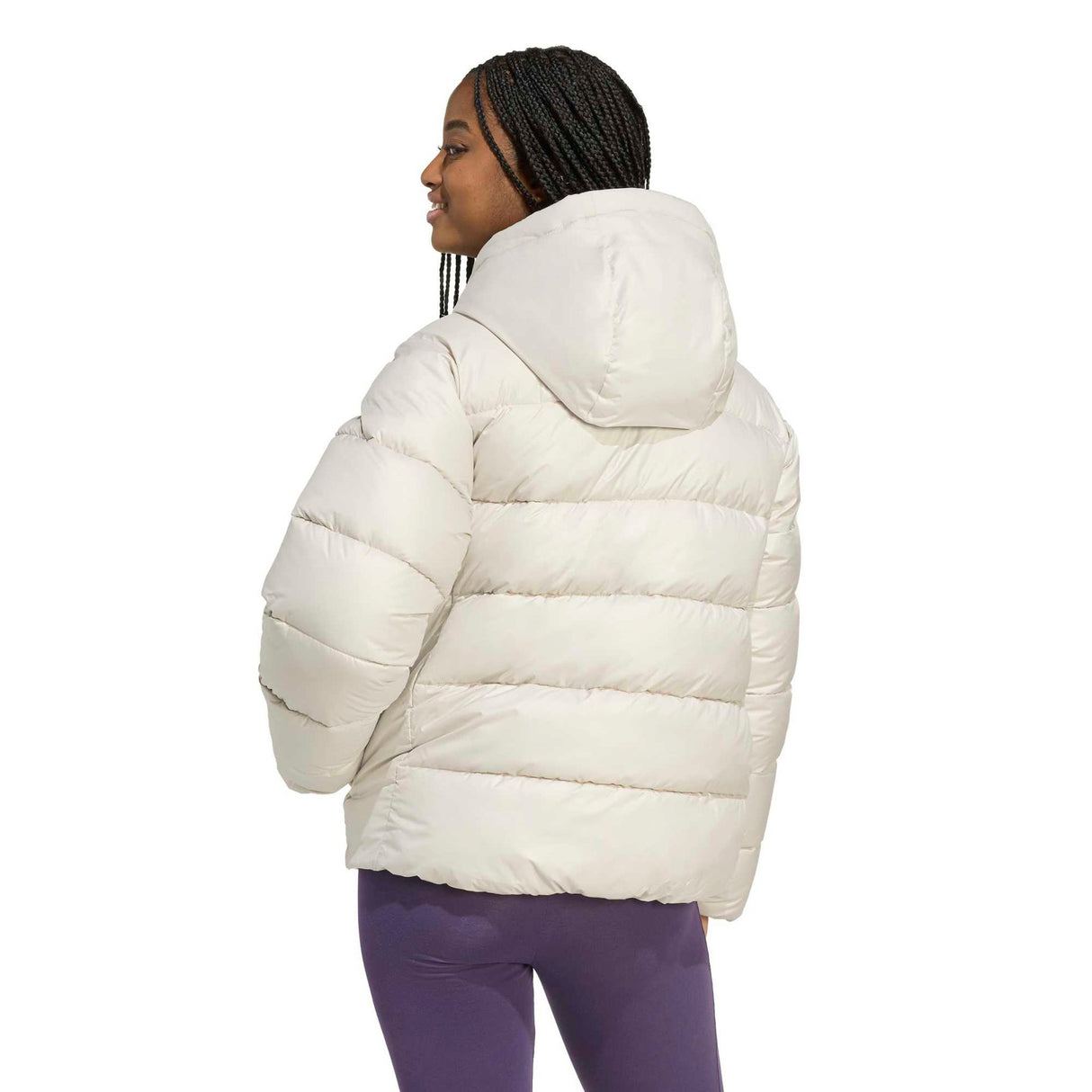 Essentials CLIMAWARM Synthetic Down Puffer Hooded Jackets - Runner