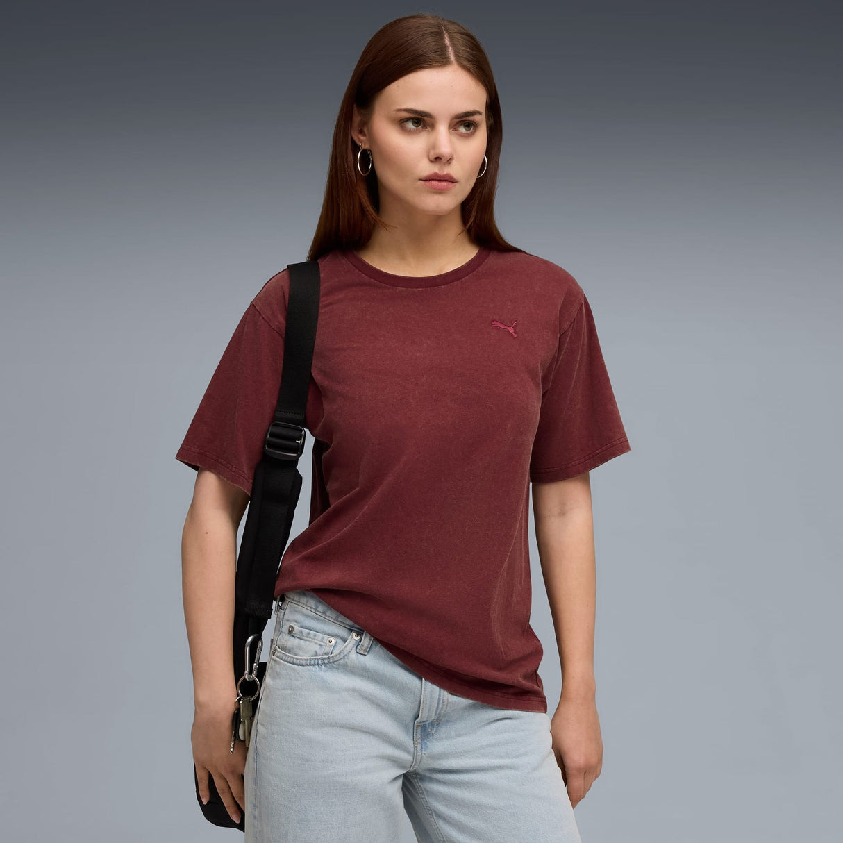 Essentials Elevated Relaxed Wash T-shirt Women - Runner