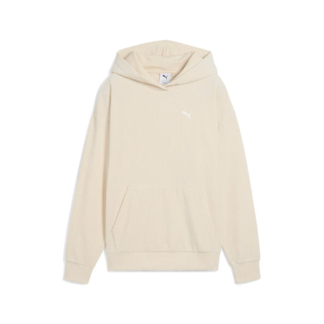 Essentials Elevated Velour Rib Hoodie Women - Runner