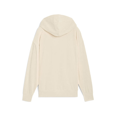 Essentials Elevated Velour Rib Hoodie Women - Runner