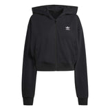 ESSENTIALS FRENCH TERRY CROPPED ZIP HOODIE - Runner
