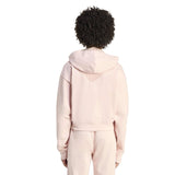 ESSENTIALS FRENCH TERRY CROPPED ZIP HOODIE - Runner