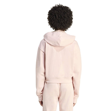 ESSENTIALS FRENCH TERRY CROPPED ZIP HOODIE - Runner