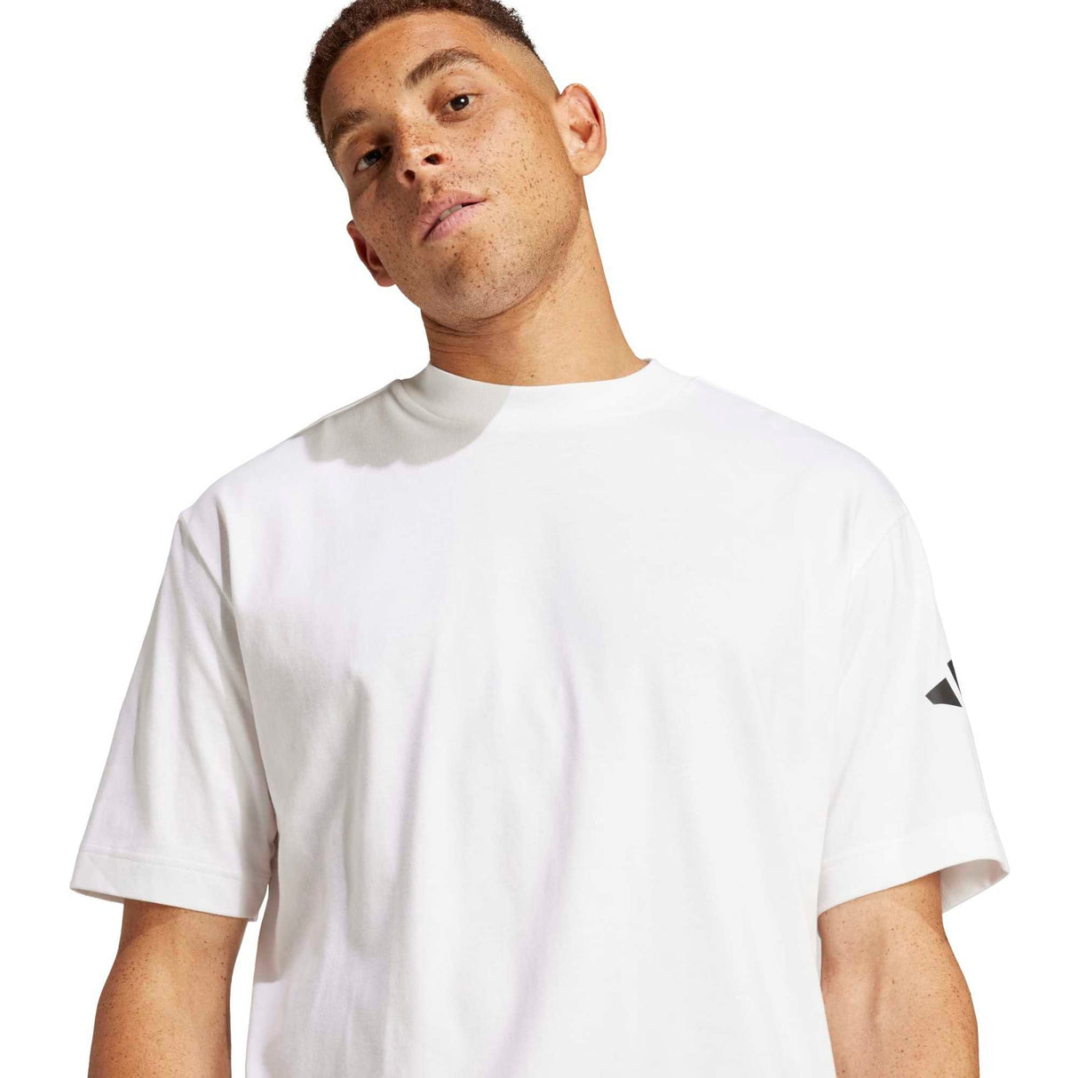 Essentials Loose Fit 3 Bar Logo T-Shirt - Runner