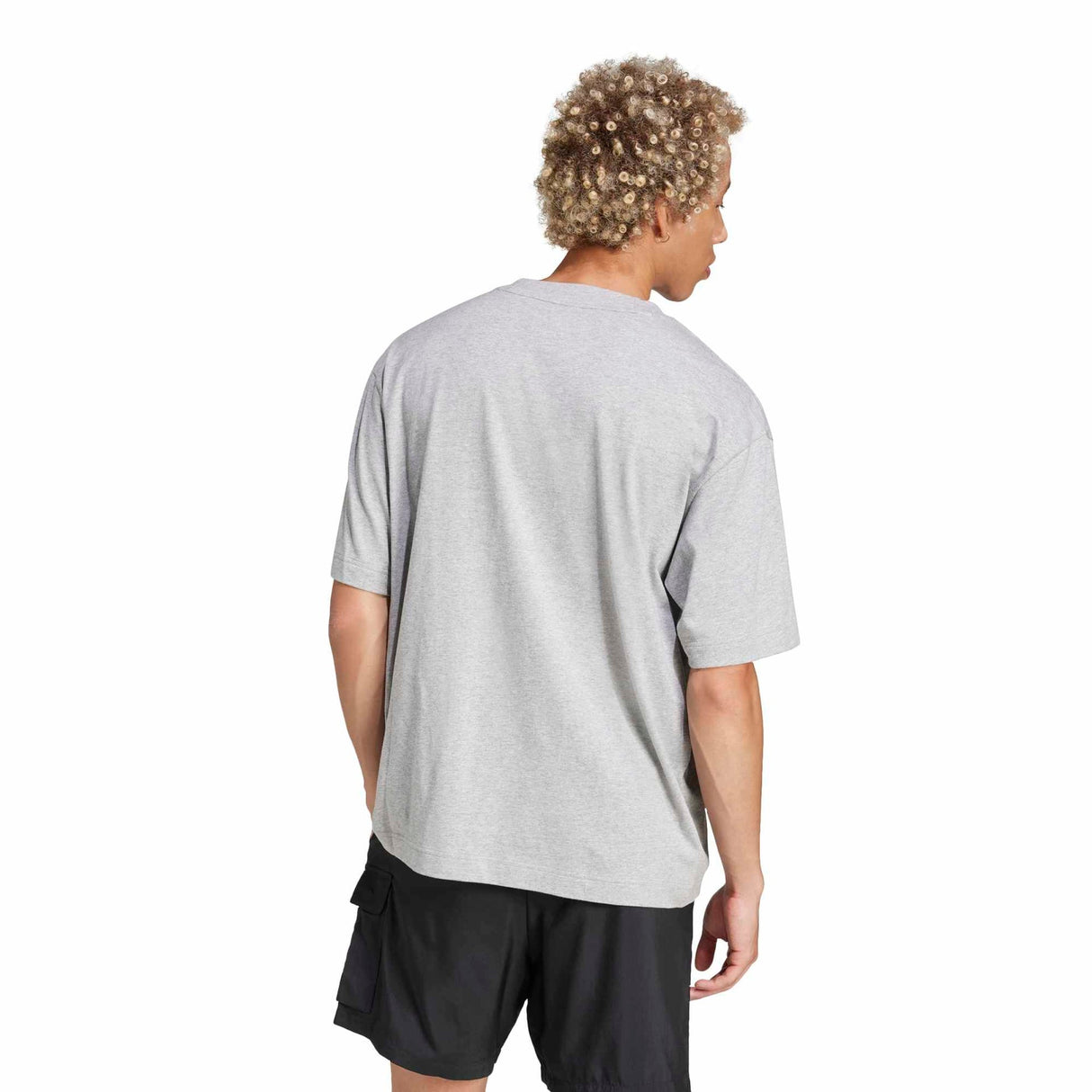 Essentials Loose Fit 3 Bar Logo T-Shirt - Runner