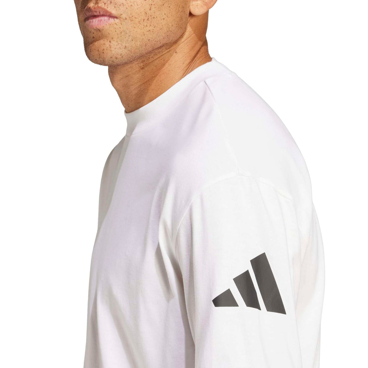 Essentials Loose Fit 3 Bar Logo T-Shirt - Runner