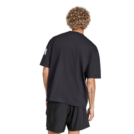 Essentials Loose Fit 3 Bar Logo T-Shirt - Runner