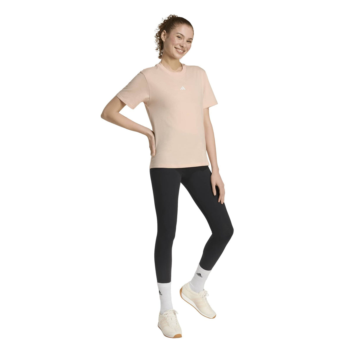 Essentials Small Logo Cotton T-Shirt - Runner