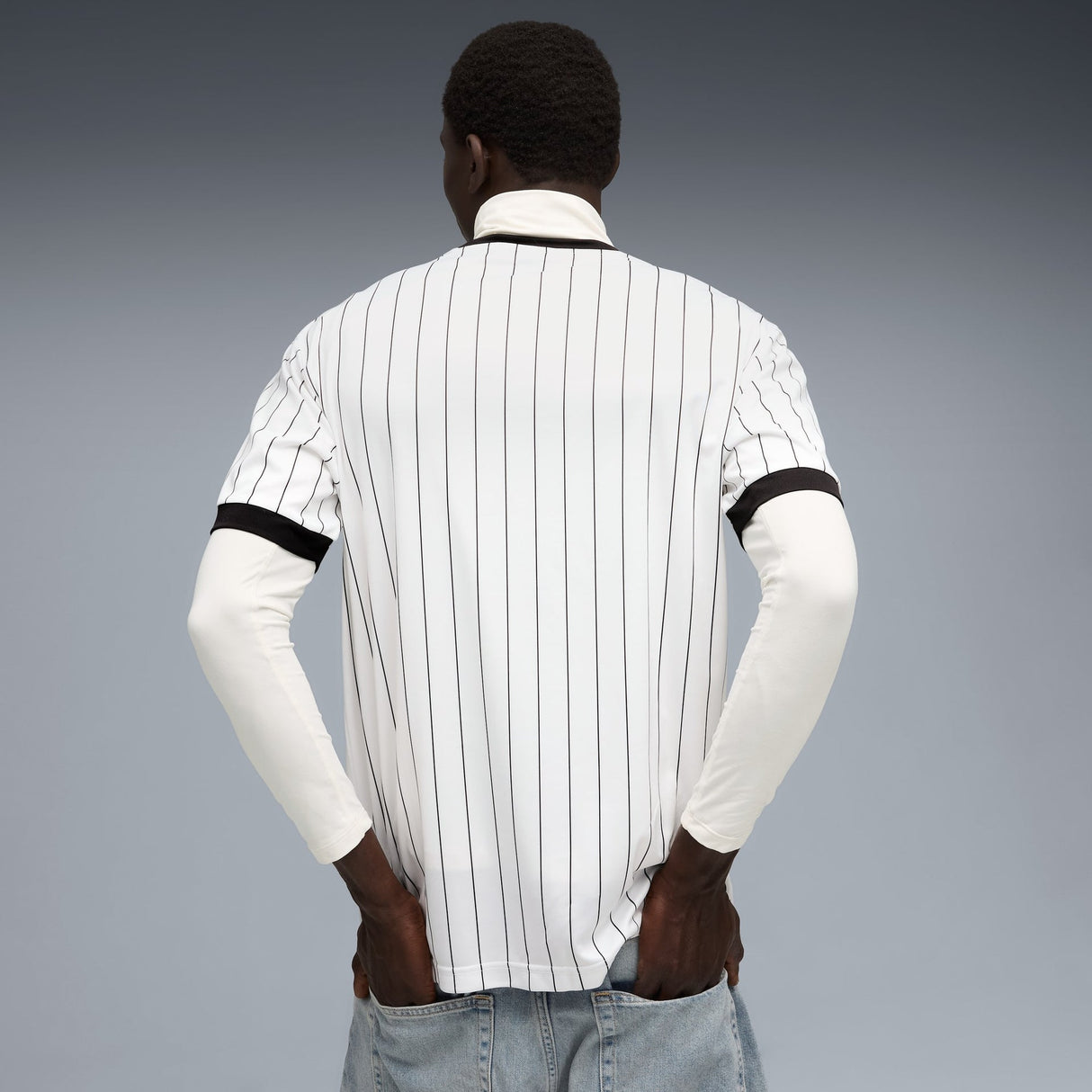 Essentials Striped Jersey Men - Runner