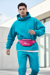 ESSENTIALS Waist Bag Pink - Runner