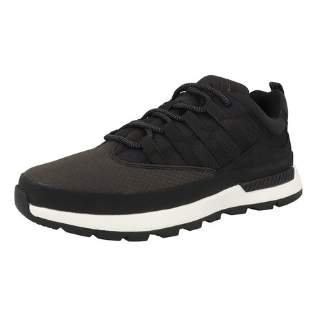 EURO TREKKER LOW LACE UP SNEAKER Jet Black - Runner