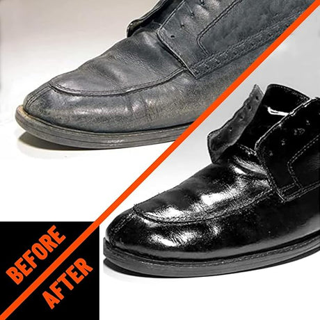 Express Black Shoe Polishing Sponge. SI3 - Runner