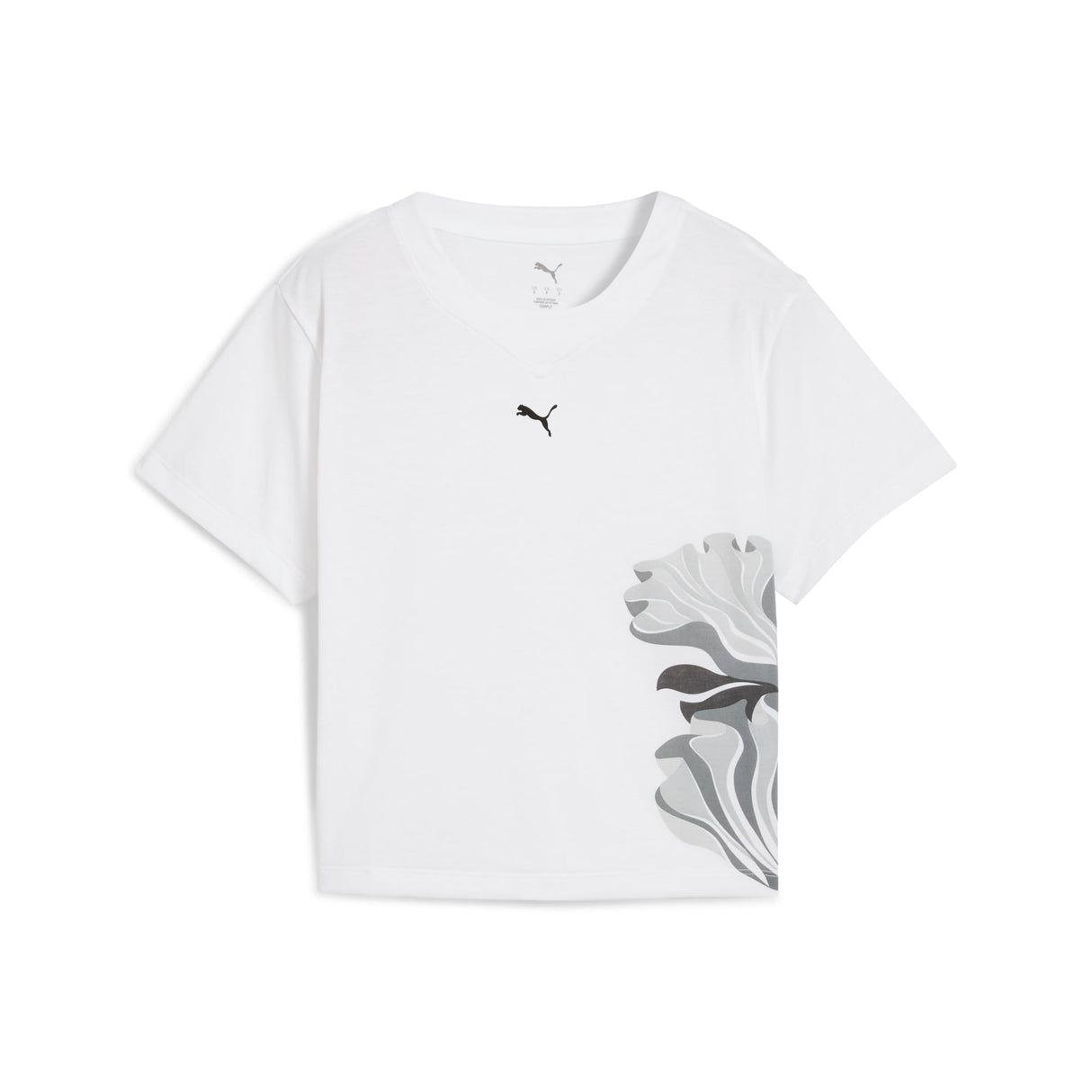 FLORAL RIBBON Graphic T-shirt Women - Runner