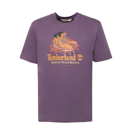 Front Boot Graphic Tee Vintage Violet - Runner