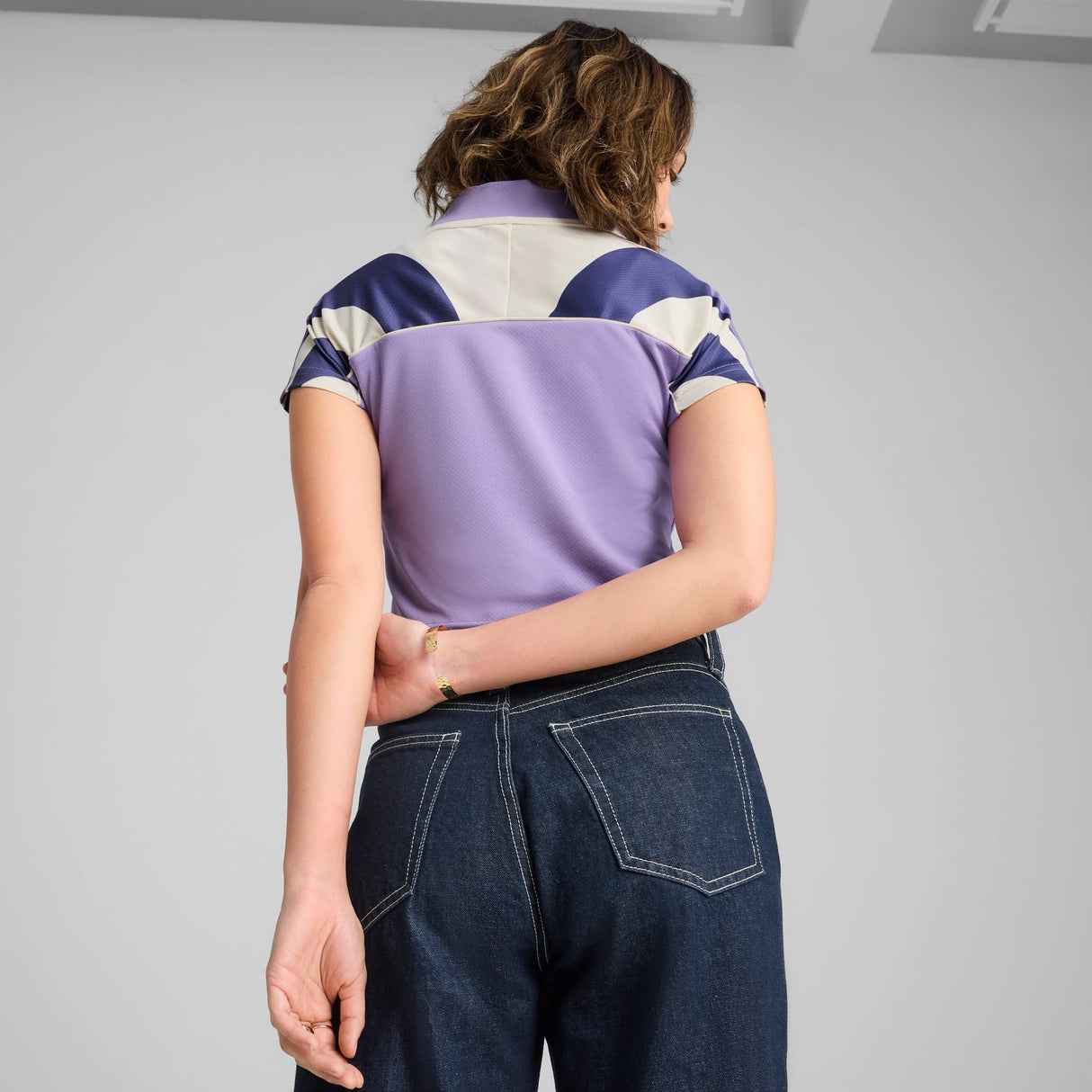 FUTURE.PUMA.ARCHIVE Football Jersey Baby Tee Women - Runner