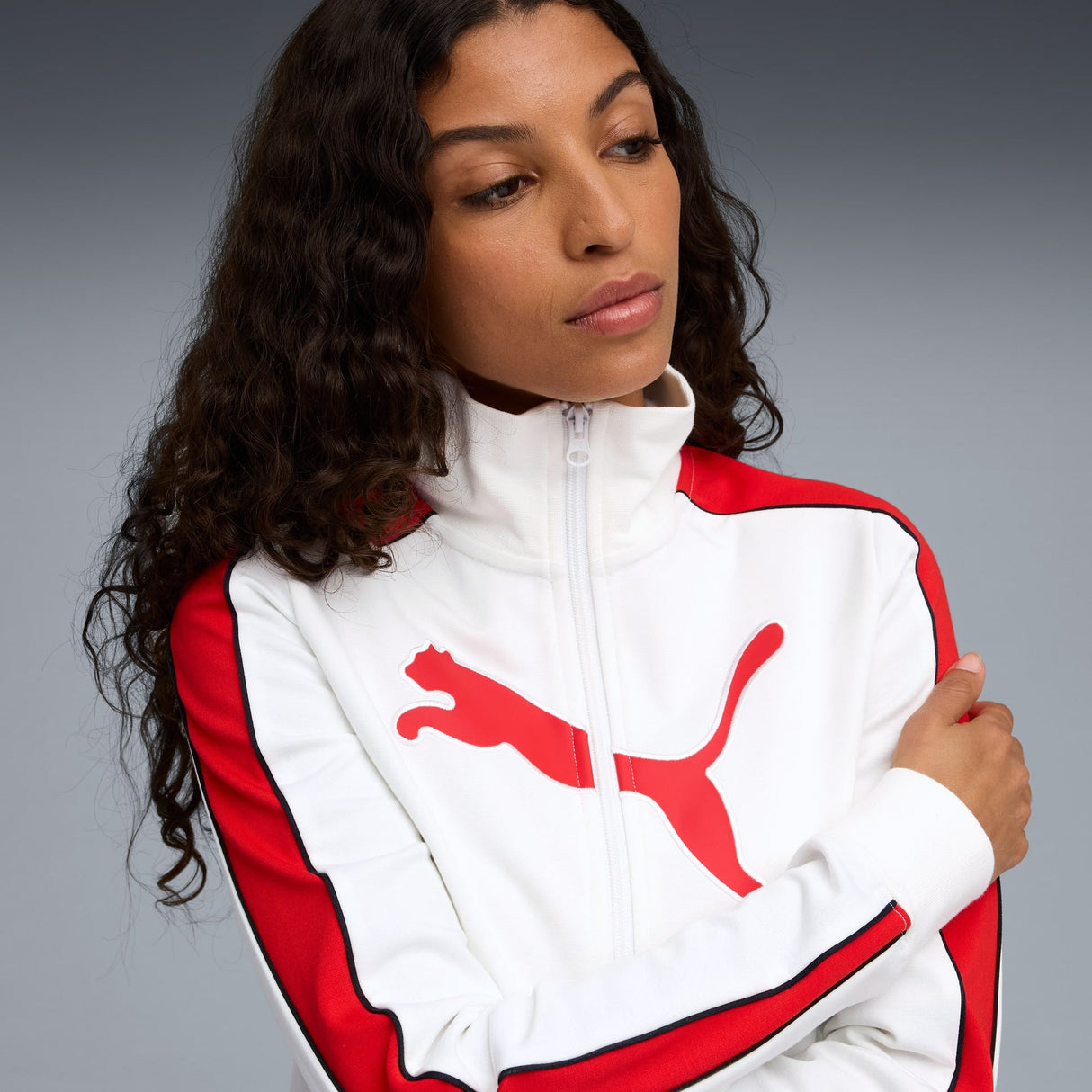 FUTURE.PUMA.ARCHIVE T7 Slim Cropped Track Jacket Women - Runner