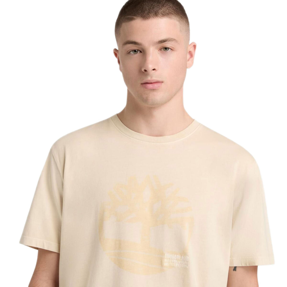 Garment Dye Logo Graphic Tee - Runner