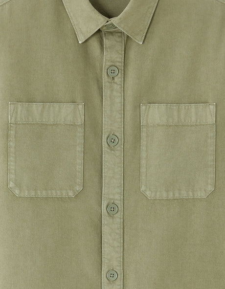 Garment - Dyed Overshirt - Runner