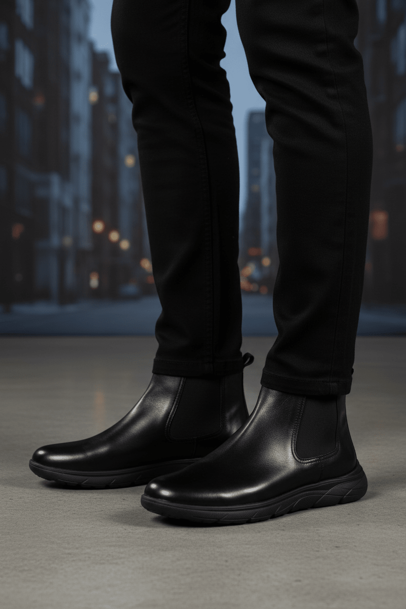 GEOX U Portello Boots Leather - Runner