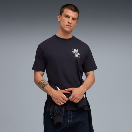 Graphic Card Play Relaxed T-shirt Men - Runner