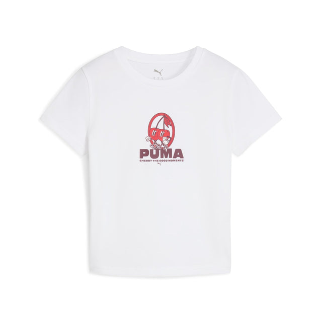 Graphic Cherry The Moment Slim T-shirt Women - Runner