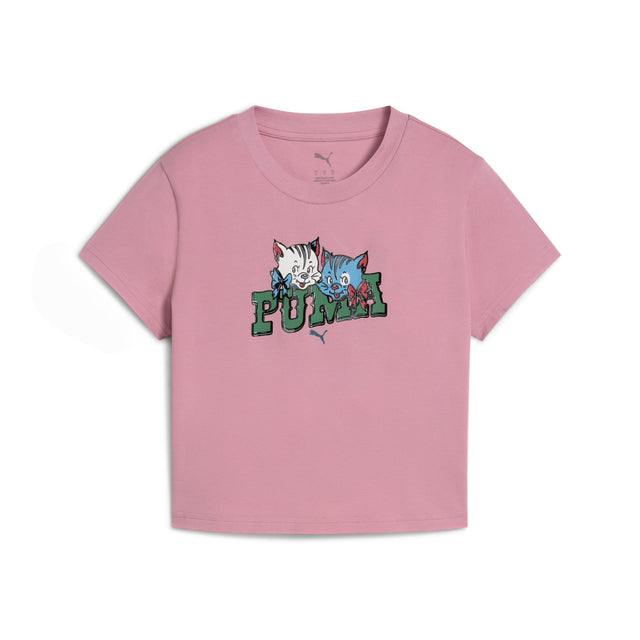 Graphic Kitten Baby T-shirt Women - Runner