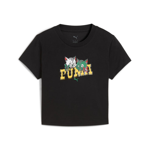 Graphic Kitten Baby T-shirt Women - Runner