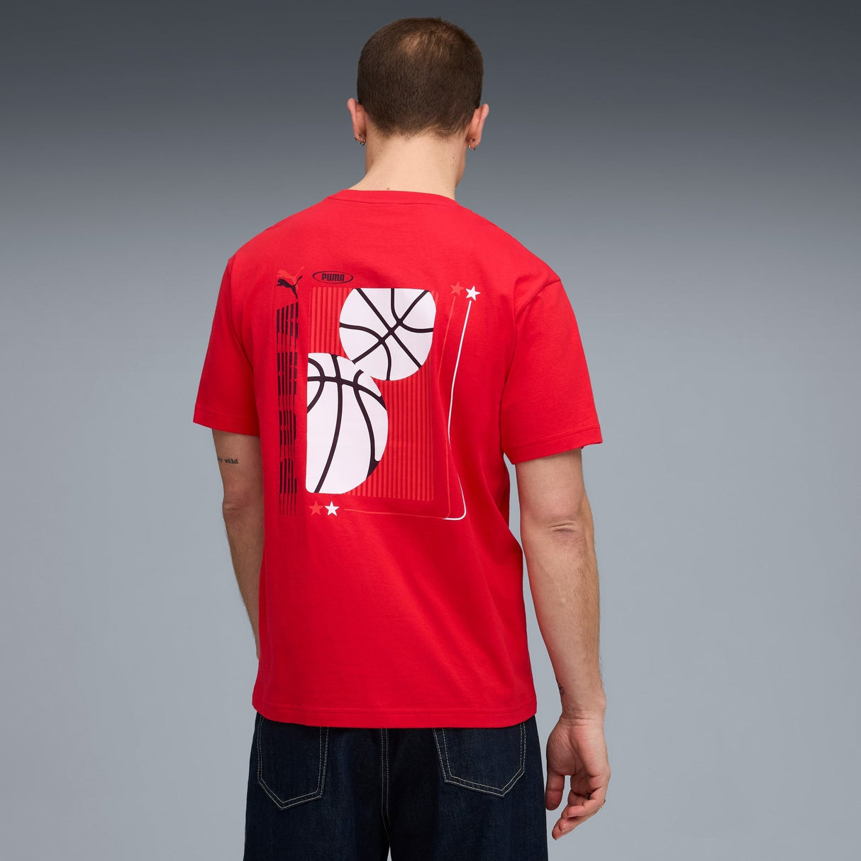 Graphic Relaxed T-shirt Men - Runner