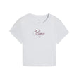 Graphic Script Baby T-shirt Women - Runner