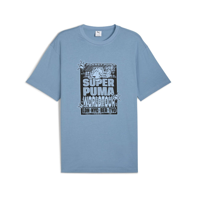 Graphic SUPER PUMA World Tour Relaxed T-shirt Men - Runner