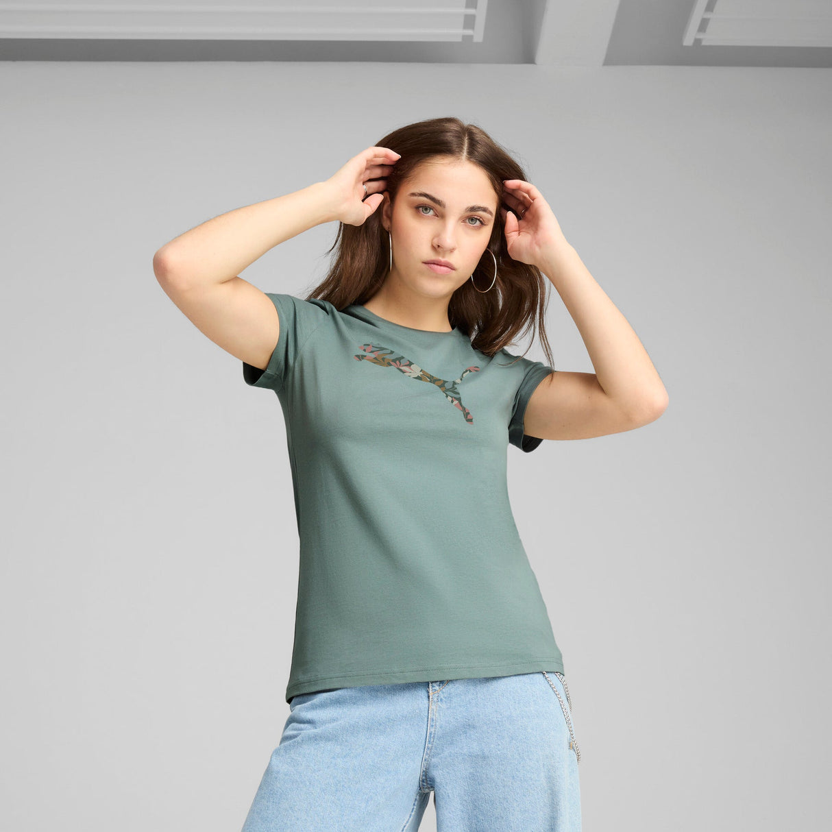 GRAPHICS Floral Cat - Runner