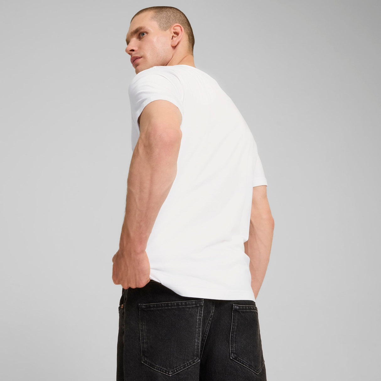 Graphics Sneaker Tee White - Runner