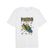 Graphics Sneaker Tee White - Runner