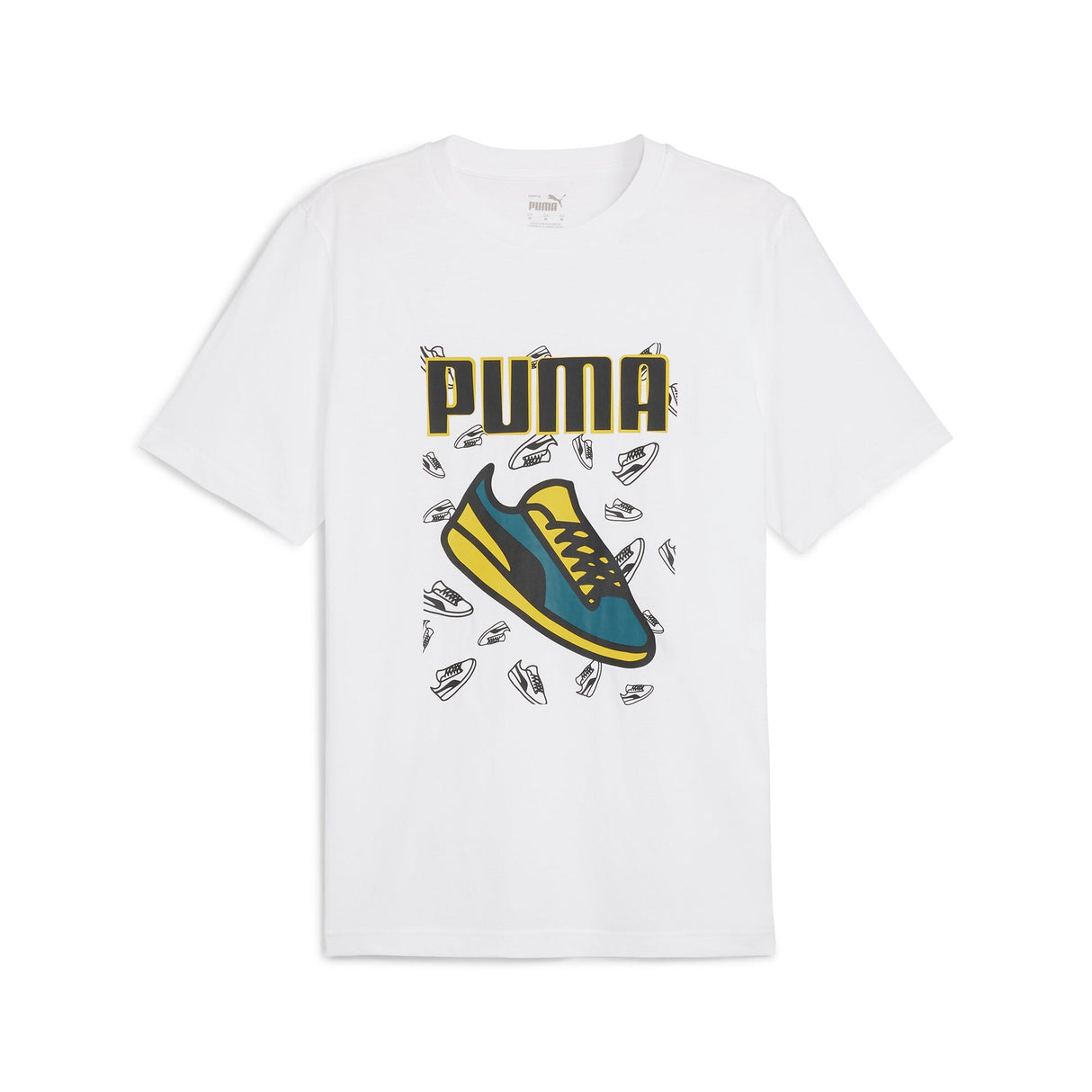 Graphics Sneaker Tee White - Runner
