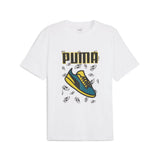 Graphics Sneaker Tee White - Runner