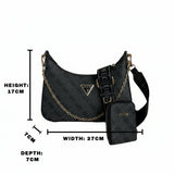 Guess Alexie Top Zip Shoulderbag - Runner