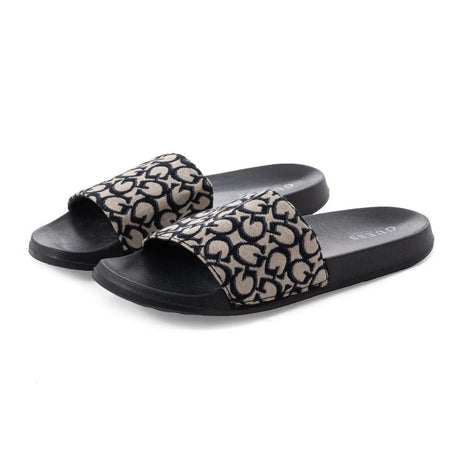GUESS Allow Monogram Logo Pool Slides Women - OFFWHT SLW14 - Runner