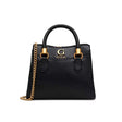 GUESS Coal Grey Printed Nell Logo Satchel Bag GB514 - Runner