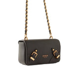 GUESS CORDELIA Logo Luxury Satchel shoulder bag - BLACL - GB306 - Runner