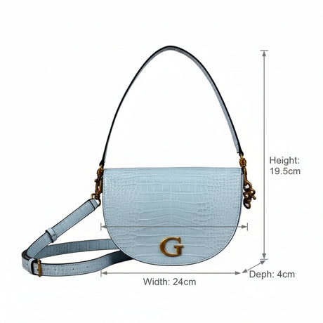GUESS DANNA SADDLE HANDBAG GB339 - Runner
