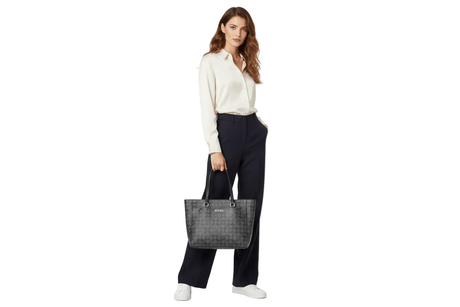 GUESS Delphine Tote Handbag Women - GRY GB502 - Runner