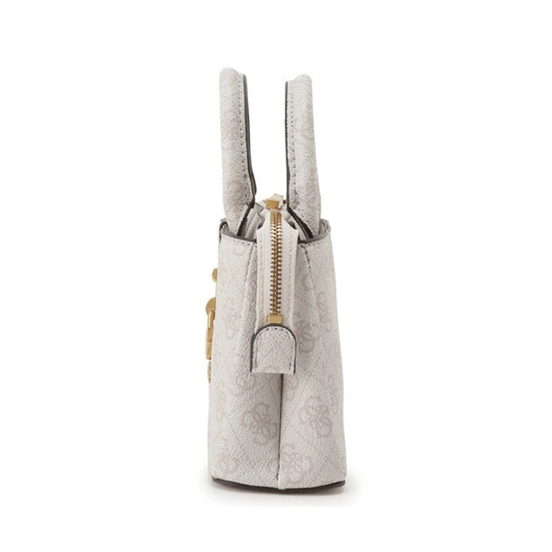 GUESS G James 4G peony logo handbag - GREY - Runner