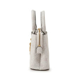 GUESS G James 4G peony logo handbag - GREY - Runner