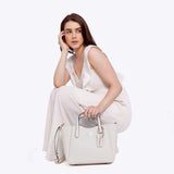 Guess IWONA - Shoulderbag - KASHMIR GREY - GB325 - Runner