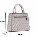 GUESS IZZY 4G LOGO SHOULDERBAG - BLUSH - GB343 - Runner