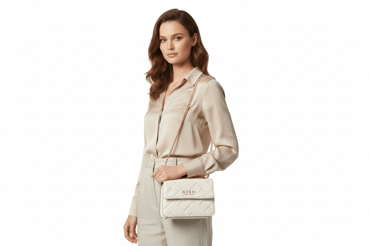 GUESS Kelce Crossbody Flap Bag Women GB458 - Runner